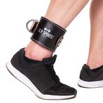 Ankle Cuff Leather, Black